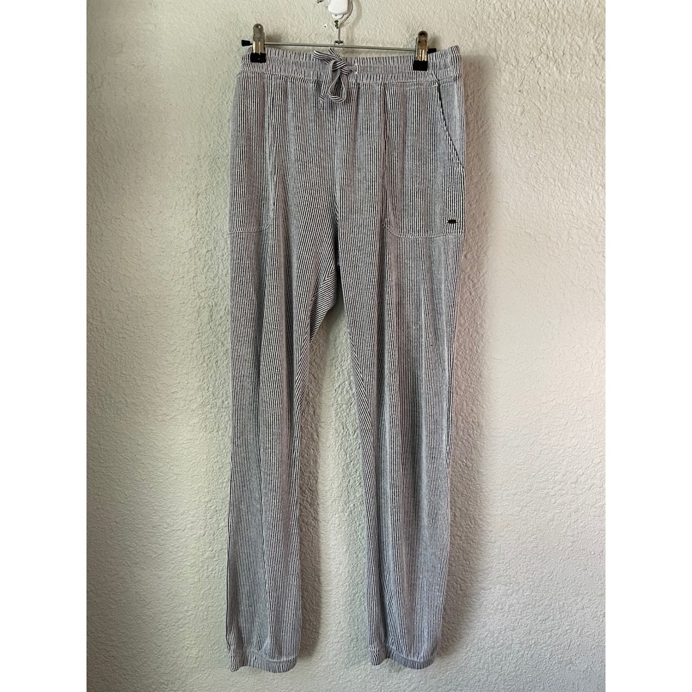 O'Neill Women's Striped Drawstring Waist Lounge Pants‎ Comfort Casual